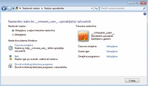 Windows se ponaša z aplikacijo Starševski nadzor, ki jo najdemo na Nadzorni plošči.